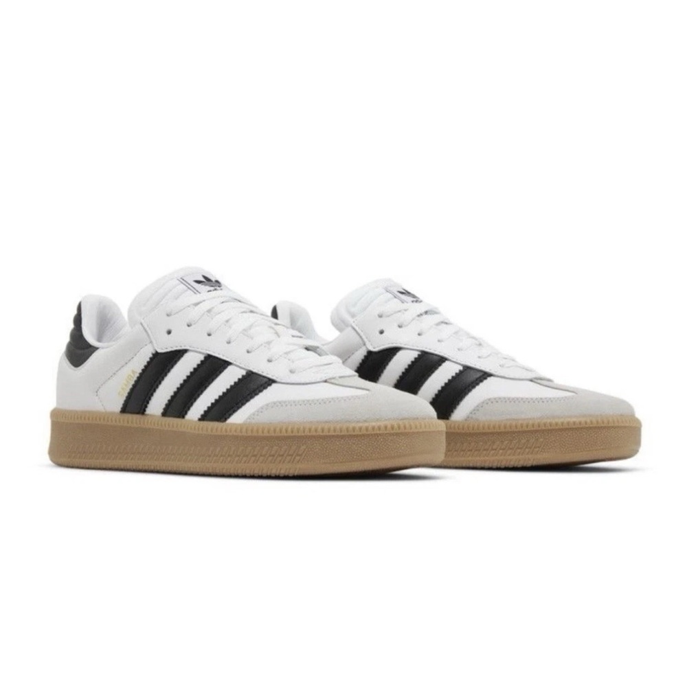 Adidas Men's Samba XLG Sneakers Cloud White Core Black Gum IE1377 NEW